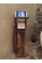 Wooden WC Paper Holder Toilet Phone Holder Stand Featured Bathroom Paper Holder