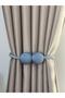 Magnetic Curtain Roller Indigo