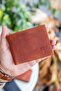 Chapel Genuine Leather Crazy Tan Men's Wallet with Coin Compartment - 2