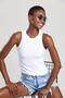 Women's Halter Neck Ribbed Crop Blouse - 5