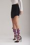 July Ankle Satin Fabric Stiletto Black 10 cm Women's Stiletto, High Heels - 2