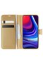Omix X300 Case Delux Leather Wallet Gold