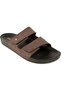 Roma Anatomical Adjustable Velcro Men's Slippers Brown - 3