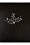Completely Handmade, Stylish and Elegant Wedding and Engagement Bridal Crown and Hair Accessory with Crystal Stones
