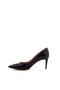 Women's Black Genuine Leather Heeled Shoes 152TCK557 21694 - 2