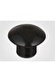 Mother of Pearl Button Handle Glossy Black Kids Room Drawer Furniture Cabinet Handle (20 PCS) - 2
