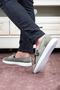 Airy Genuine Leather Suede Men's Casual Shoes, Suede Loafer Shoes, Summer Shoes Sand Beige - 8