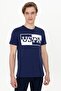 Navy Blue Men's T-Shirt - 2