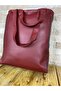 Green Vosvos Bohemian Style Claret Red Bag - 4