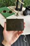 Lima - Genuine Leather Green Card Holder & Business Card Holder, 15 Card Capacity, High Level Hand Workmanship - 5