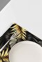 Gold Leaves 42x30 PVC 4-Piece Erasable American Service - 2