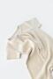 Organic Short Sleeve Jumpsuit Cream - Csyw1012 - Rebebe - 2
