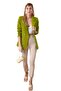 Khaki Regular Lined Double-Breasted Woven Blazer Jacket TWOSS21CE0029 - 15