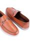 Voyant Genuine Leather Men's Casual Shoes Loafer Shoes Tan - 3