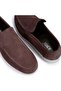 Facile Suede Genuine Leather Men's Casual Shoes Loafer Shoes Brown - 3