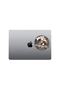 Vintage Style 10x10 Cm Motorcycle Helmet Laptop And Auto Sticker - 4