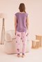 Embroidered Pajama Set - 2