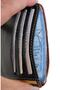 Original Leather Wallet Credit Card Holder 031-04 Black Tan Mixed Color Garni Greyzi - 5