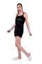 Women's Black Laced Velvet Shorts Pajama Set 10101 - 2