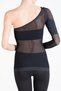 Miofit Women's Onyx Single Sleeve Seamless Sports T-Shirt - 7