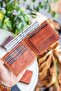 Chapel Genuine Leather Crazy Tan Men's Wallet with Coin Compartment