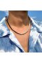 Hip-hop Black Ice Necklace - 2