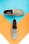 Ante Suede Genuine Leather Men's Casual Shoes Loafers Sand Beige - 6