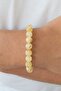 Natural Stone Bracelet Smoky Citrine 2 And 7Chakra, Gemini Ram Leo Money Stone