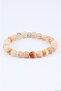 Natural Stone Bracelet Compatible with 7 Chakras, Leo, Gemini, Aries and Libra Zodiac Signs, Leadership Stone - 2