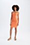 Bodycon Strappy Midi Knitted Dress