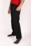 Unisex Raw Cloth Summer Comfortable Black Linen Trousers - 2