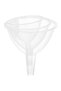 Transparent 3 Size Funnel Set Small Sizes