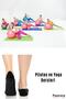 Pack of 6 Non-Slip Women's Dance Pilates and Yoga Socks Women's Socks Women's Socks Ballerinas - 3