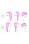 Bonnet Towel Buttoned Hair Dryer Towel Hair Cap - 8