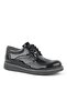 Unisex Kids Black Oxford Lace-up Shoes - 4