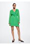 Ruffled Woven Dress - 2