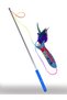 Premium Set Cat Fishing Rod, Chew Stick, Plush Cat Toy with Sound Set of 4 - 3
