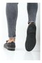 Men's Loafer Black Leather Tasseled Ballerina Shoes Kmpny-syhlfrcltpskl-01 - 3