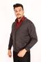 Men's Fine Wool Knitwear Knitted Dad Smoked Cardigan
