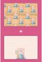 Cute Rabbit| Girl (42x30) Pvc 2-Piece Erasable American Service - 2