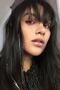 Gray Color Glitter Side Hairpiece/Hair Tinsel (50 cm) - 2