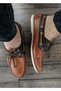 Thermo Sole Genuine Leather Laced Classic Casual Shoes - 5
