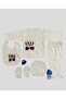 Baby Boy Stone Pacifier 7 Pcs Hospital Release Newborn Zıbın Set - 2