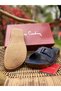Full Orthopedic Sole Leather Suitable for Diabetics Mother Daily Travel Slippers - 3