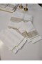 Gold Embroidered Model Embroidered Duvet Cover Set Consists of 6 Pieces.. - 3