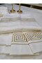 Gold Embroidered Model Embroidered Duvet Cover Set Consists of 6 Pieces.. - 5