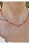 Red Baby Eye Sand Necklace - 2