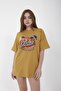 Unisex Oversize Aloha Printed Casual Cut T-shirt - 3