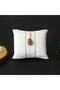 Certified Strawberry Quartz Natural Stone Pendant, Comes with Silver Chain M444 - 5