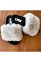 Women's Gray Soft Loose Furry Single Strap Summer Slippers - 4